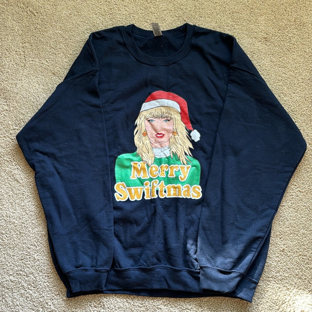 Merry Swiftmas Crewneck Taylor Swift Sweatshirt